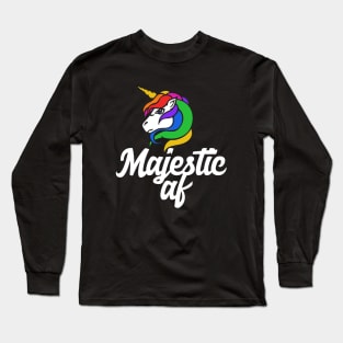 Majestic AF Unicorn Lover Long Sleeve T-Shirt